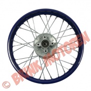 Dirtbike velgen - Dirtbike Pitbike achtervelg 12 inch blauw - 1704 (B-1-3-1)